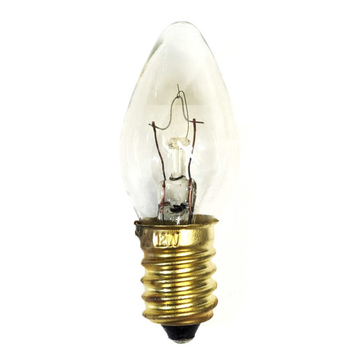 Salt Lamp Light Bulbs – 10 pack (12V - 12W)