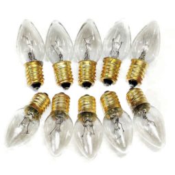 Salt Lamp Light Bulbs – 10 pack (12V - 12W) | Himalayan Salt Factory