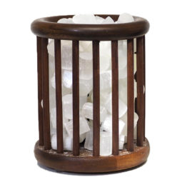 Selenite Crystal Candy Tubular Lamp | Himalayan Salt Factory