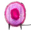 Sliced Brazilian Crystal Agate Lamp S266 | Himalayan Salt Factory