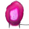 Sliced Brazilian Crystal Agate Lamp S267 | Himalayan Salt Factory