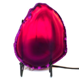 Sliced Brazilian Crystal Agate Lamp S269 8 Sliced Brazilian Crystal Agate Lamp S269 | Himalayan Salt Factory