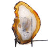 Sliced Brazilian Crystal Agate Lamp S292 | Himalayan Salt Factory