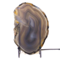 Sliced Brazilian Crystal Agate Lamp S301 | Himalayan Salt Factory
