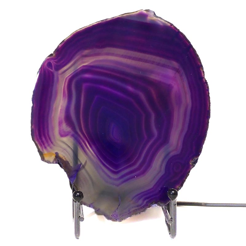 Sliced Brazilian Crystal Agate Lamp S306 4 Sliced Brazilian Crystal Agate Lamp S306 | Himalayan Salt Factory