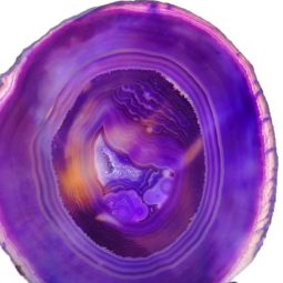 Sliced Brazilian Crystal Agate Lamp S314-3 | Himalayan Salt Factory