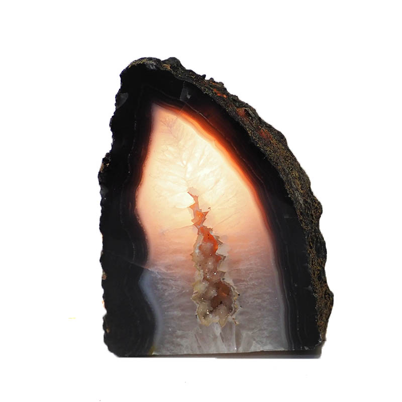 1.7kg Agate Crystal Lamp J339 4 Agate Crystal Lamp J339-1 | Himalayan Salt Factory