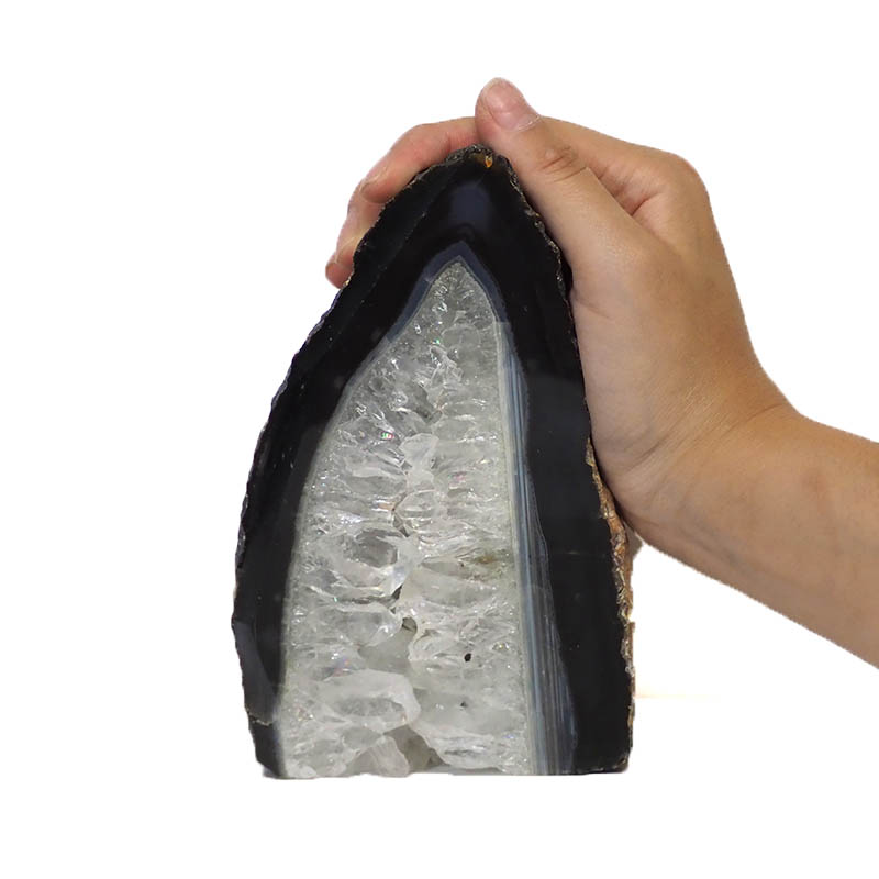 1.55kg Agate Crystal Lamp J343 5 Agate Crystal Lamp J343-2 | Himalayan Salt Factory