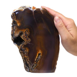 1kg Agate Crystal Lamp S411 7 Agate Crystal Lamp S411-2 | Himalayan Salt Factory