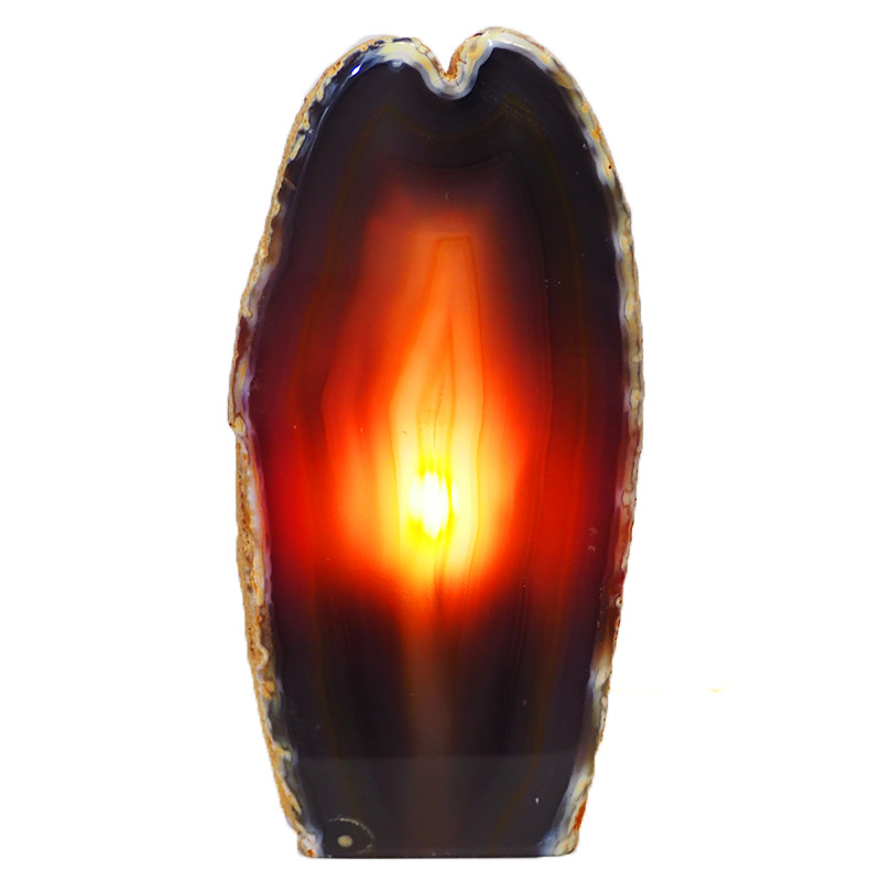 2.9kg Agate Crystal Lamp S412 4 Agate Crystal Lamp S412-1 | Himalayan Salt Factory