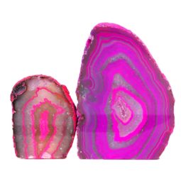 Agate Crystal Lamp Set 2 Pieces S438 | Himalayan Salt Factory