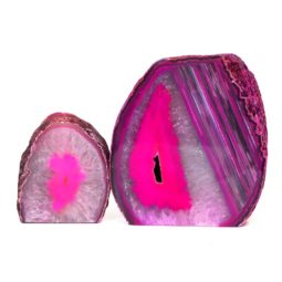 Agate Crystal Lamp Set 2 Pieces S441 | Himalayan Salt Factory