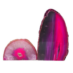 Agate Crystal Lamp Set 2 Pieces S444 | Himalayan Salt Factory