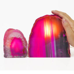 3kg Agate Crystal Lamp Set 2 Pieces S445 5 Agate Crystal Lamp Set 2 Pieces S445-1 | Himalayan Salt Factory