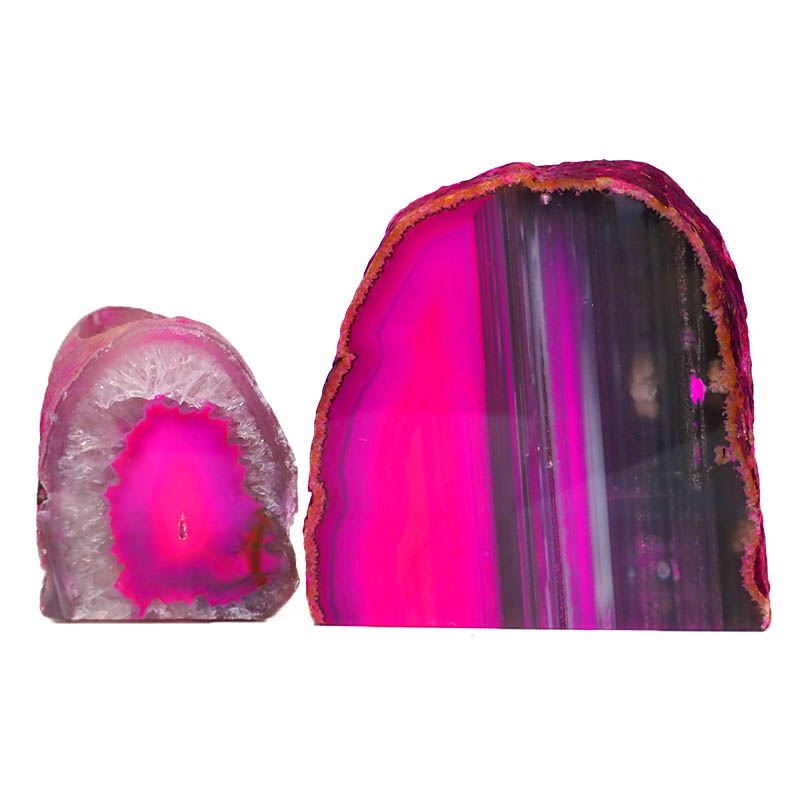 3kg Agate Crystal Lamp Set 2 Pieces S445 3 Agate Crystal Lamp Set 2 Pieces S445 | Himalayan Salt Factory