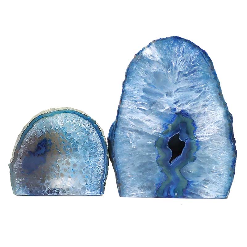2.5kg Agate Crystal Lamp Set 2 Pieces S447 3 Agate Crystal Lamp Set 2 Pieces S447 | Himalayan Salt Factory