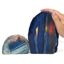 2.5kg Agate Crystal Lamp Set 2 Pieces S454 5 Agate Crystal Lamp Set 2 Pieces S454-1 | Himalayan Salt Factory
