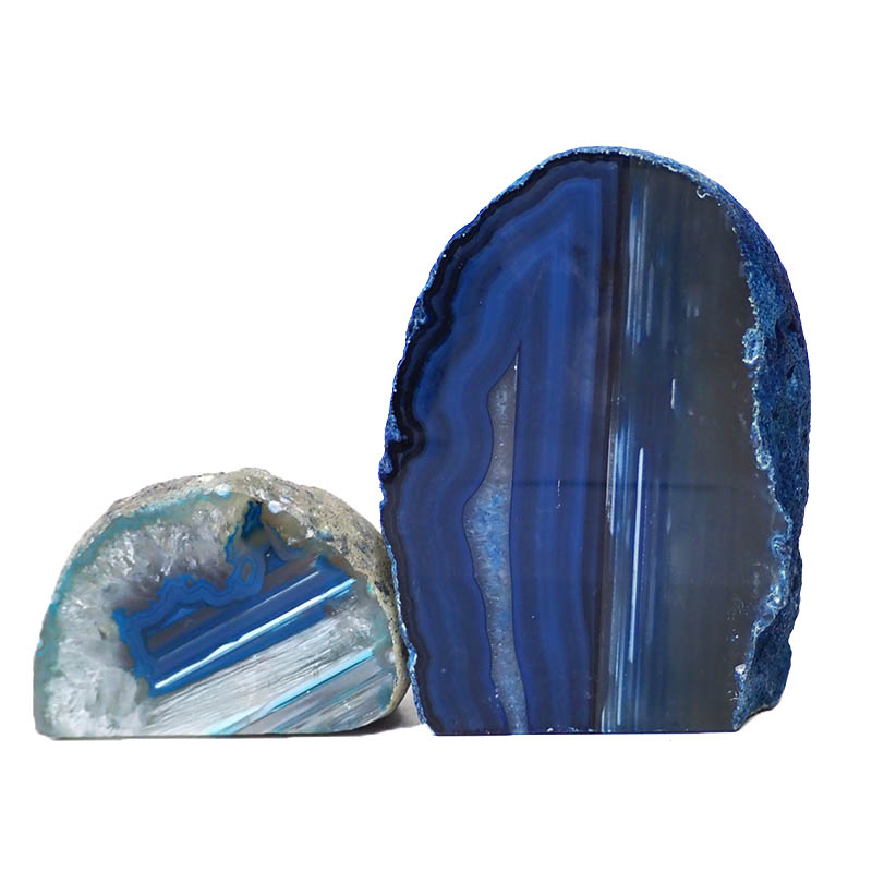 2.5kg Agate Crystal Lamp Set 2 Pieces S454 3 Agate Crystal Lamp Set 2 Pieces S454 | Himalayan Salt Factory
