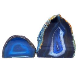 Agate Crystal Lamp Set 2 Pieces S457 | Himalayan Salt Factory