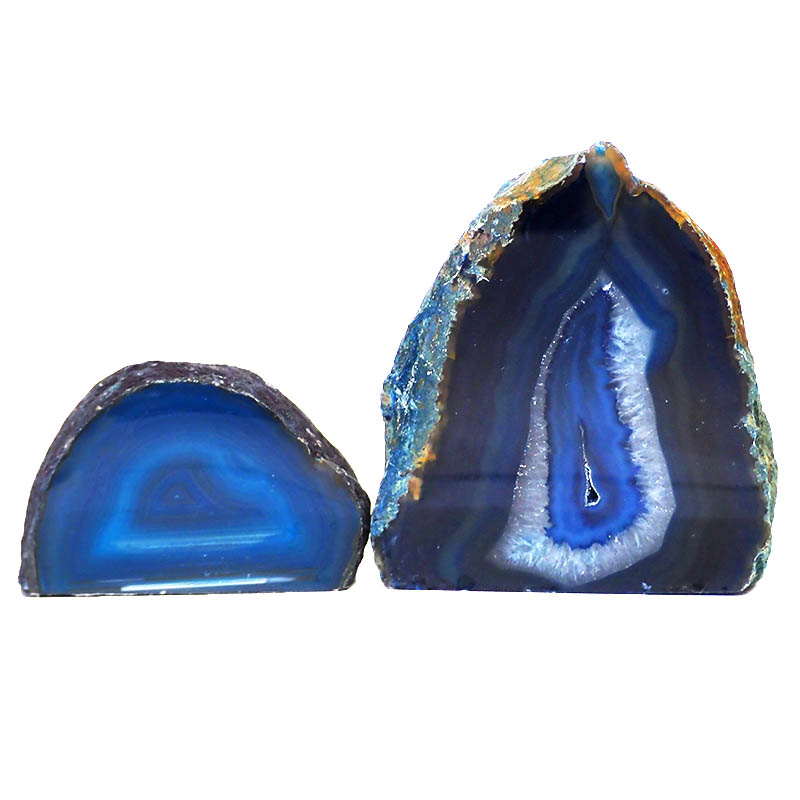 2.25kg Agate Crystal Lamp Set 2 Pieces S457 3 Agate Crystal Lamp Set 2 Pieces S457 | Himalayan Salt Factory