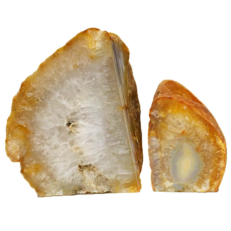 2.15kg Agate Crystal Lamp Set 2 pieces S416 3 Agate Crystal Lamp Set 2 pieces S416-1 | Himalayan Salt Factory