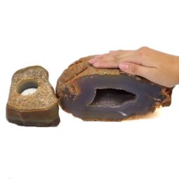 Amethyst Tea Lights Set DJ419-1 | Himalayan Salt Factory