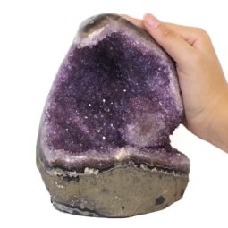2.13kg Amethyst Crystal Geode Specimen DJ515 7 Amethyst Crystal Geode Specimen DJ515-2 | Himalayan Salt Factory