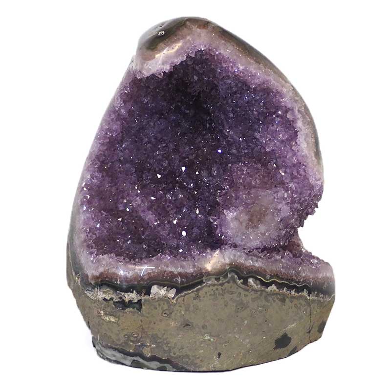 2.13kg Amethyst Crystal Geode Specimen DJ515 3 Amethyst Crystal Geode Specimen DJ515 | Himalayan Salt Factory