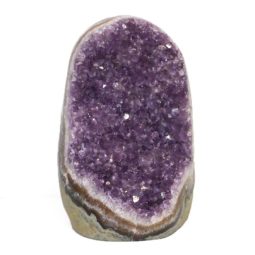 Amethyst Crystal Geode Specimen DJ516 | Himalayan Salt Factory