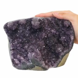 2.38kg Amethyst Crystal Geode Specimen DJ518 7 Amethyst Crystal Geode Specimen DJ518-2 | Himalayan Salt Factory