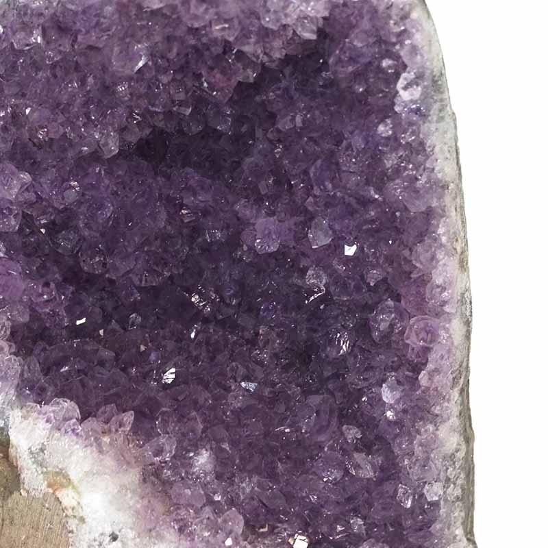 1.12kg Amethyst Crystal Geode Specimen DJ528 5 Amethyst Crystal Geode Specimen DJ528-2 | Himalayan Salt Factory