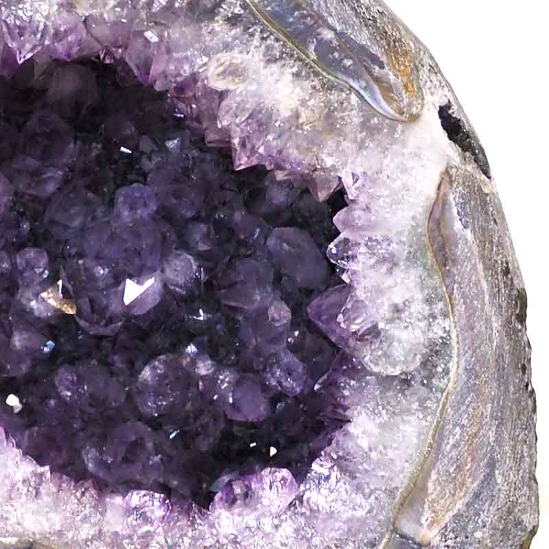 2.76kg Amethyst Crystal Geode Specimen DS149 5 Amethyst Crystal Geode Specimen DS149-2 | Himalayan Salt Factory