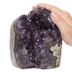 Amethyst Crystal Geode Specimen DS154-2 | Himalayan Salt Factory