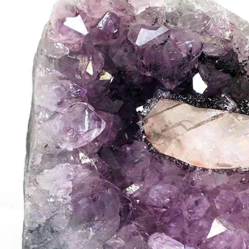 1.31kg Amethyst Crystal Geode Specimen Set 2 Pieces DJ221 5 Amethyst Crystal Geode Specimen J221-1 | Himalayan Salt Factory