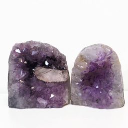 Amethyst Crystal Geode Specimen J221 | Himalayan Salt Factory