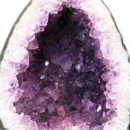 0.74kg Amethyst Crystal Geode Specimen Set 2 Pieces DJ222 7 Amethyst Crystal Geode Specimen J222-1 | Himalayan Salt Factory