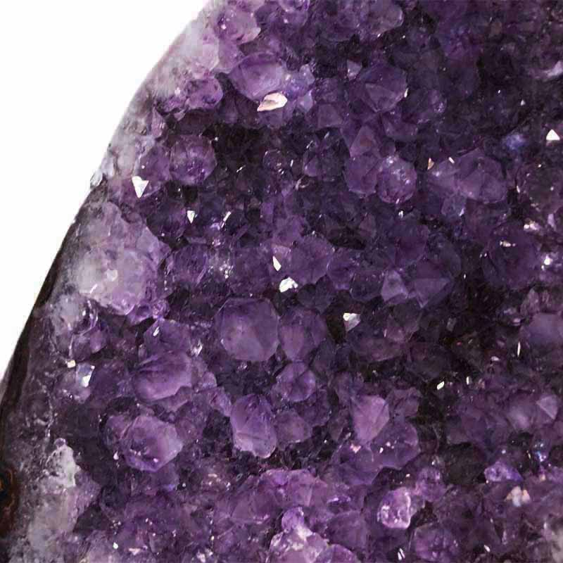 1.11kg Amethyst Crystal Geode Specimen Set 2 Pieces DJ223 5 Amethyst Crystal Geode Specimen J223-1 | Himalayan Salt Factory