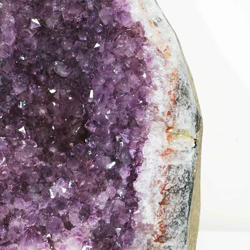 2.16kg Amethyst Crystal Geode Specimen Set 2 pieces DJ233 5 Amethyst Crystal Geode Specimen J233-1 | Himalayan Salt Factory