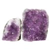2.41kg Amethyst Crystal Geode Specimen Set 2 Pieces DS155 2 Amethyst Crystal Geode Specimen Set 2 Pieces DS155 | Himalayan Salt Factory