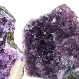 1.54kg Amethyst Crystal Geode Specimen Set 2 Pieces DS174 7 Amethyst Crystal Geode Specimen Set 2 Pieces DS174 | Himalayan Salt Factory