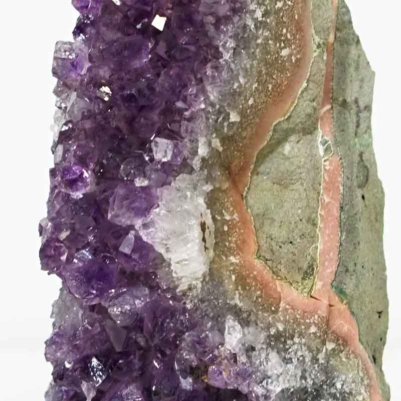 0.9kg Amethyst Crystal Geode Specimen Set 2 Pieces DS175 5 Amethyst Crystal Geode Specimen Set 2 Pieces DS175-2 | HImalayan Salt Factory