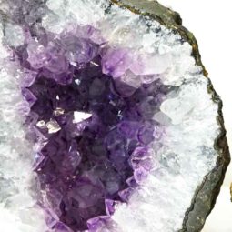 1.79kg Amethyst Crystal Geode Specimen Set 2 Pieces DS177 7 Amethyst Crystal Geode Specimen Set 2 Pieces DS177-2 | Himalayan Salt Factory