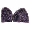 1.5kg Amethyst Crystal Geode Specimen Set 2 Pieces DS197 1 Amethyst Crystal Geode Specimen Set 2 Pieces DS197 | Himalayan Salt Factory