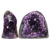 1.8kg Amethyst Crystal Geode Specimen Set 2 Pieces DS199 2 Amethyst Crystal Geode Specimen Set 2 Pieces DS199 | Himalayan Salt Factory