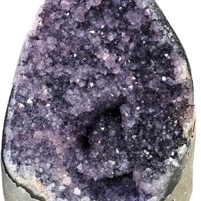 2.14kg Amethyst Crystal Geode Specimen Set 2 Pieces DS201 5 Amethyst Crystal Geode Specimen Set 2 Pieces DS201-2 | Himalayan Salt Factory