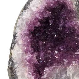 1.59kg Amethyst Crystal Geode Specimen Set 2 Pieces DJ237 7 Amethyst Crystal Geode Specimen Set 2 Pieces J237-1 | Himalayan Salt Factory