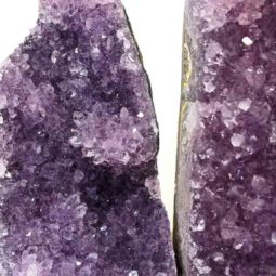 2.28kg Amethyst Crystal Geode Specimen Set 2 Pieces DJ244 7 Amethyst Crystal Geode Specimen Set 2 Pieces J244-1 | Himalayan Salt Factory