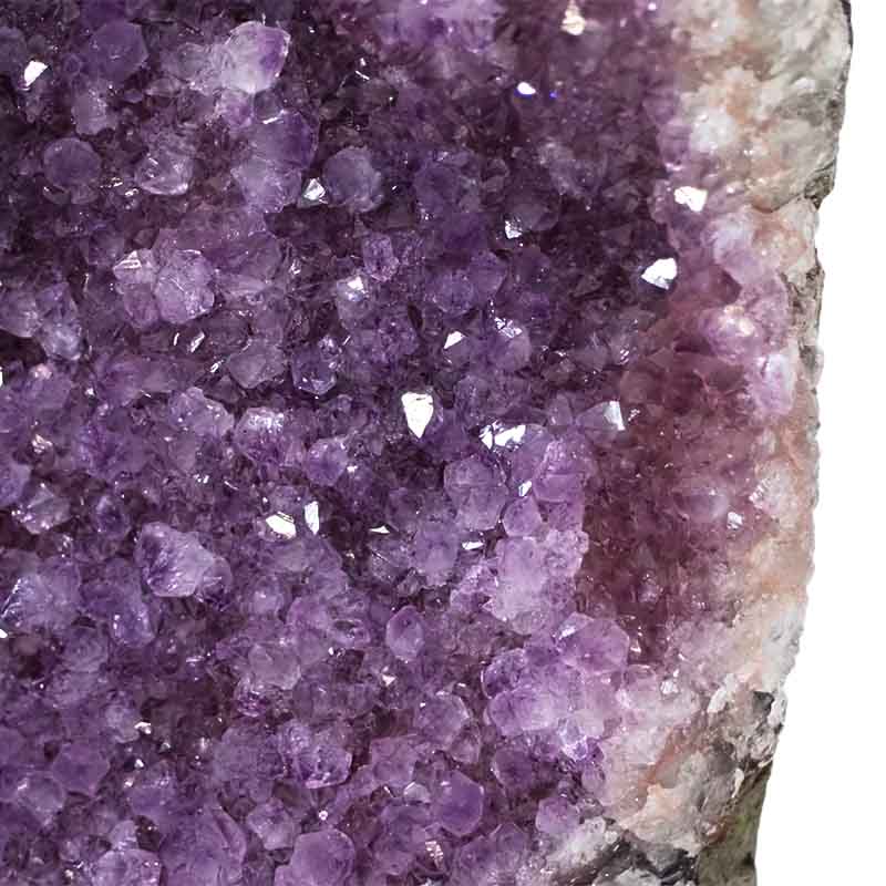 3.21kg Amethyst Crystal Geode Specimen Set 2 Pieces DJ246 5 Amethyst Crystal Geode Specimen Set 2 Pieces J246-1 | Himalayan Salt Factory