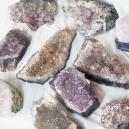 Amethyst Crytsal Rough Parcel Set 3kg-1 | Himalayan Salt Factory