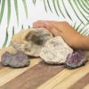 1kg Calcite Geode Set with Amethyst DJ452 1 Calcite Geode Set with Amethyst DJ452-2 | Himalayan Salt Factory